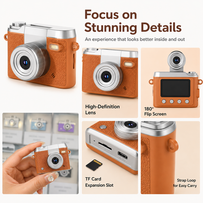 PACKO® Mini Retro Camera
